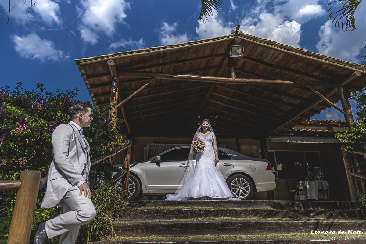 Ensaio externo dos Noivos