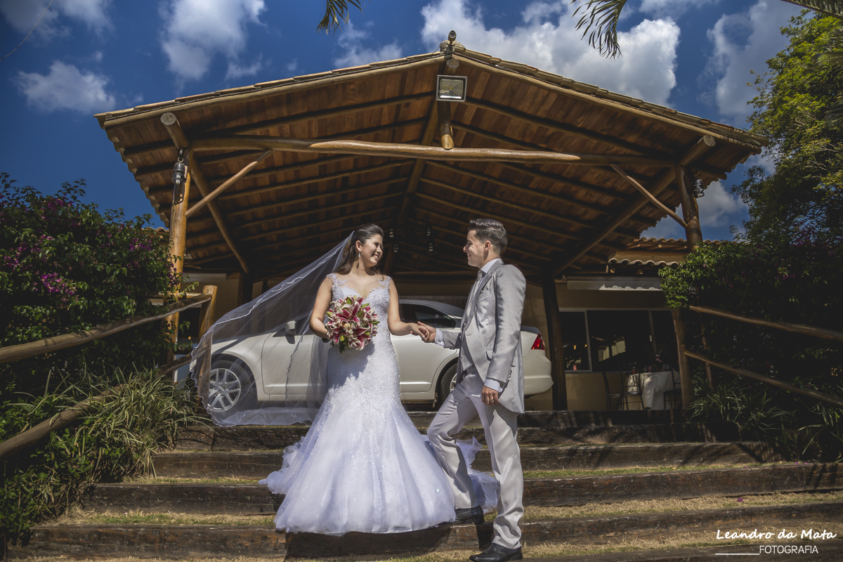 Ensaio externo dos Noivos