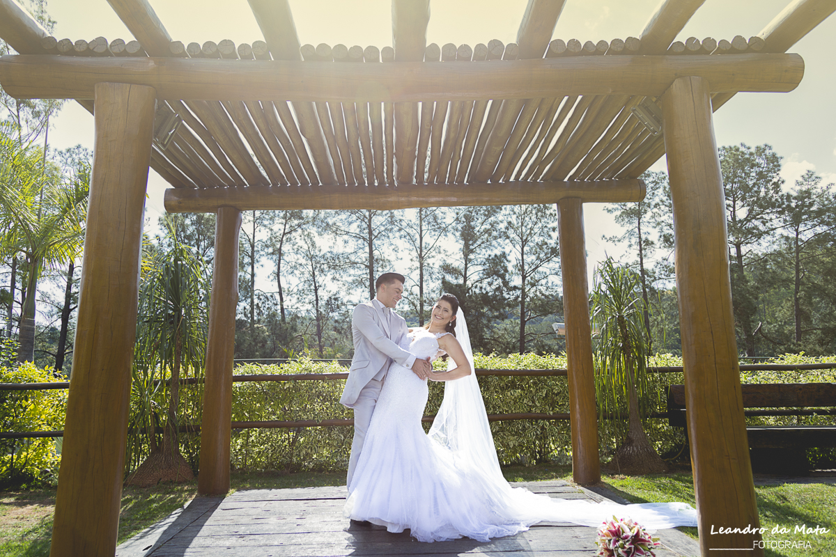 Ensaio externo dos Noivos