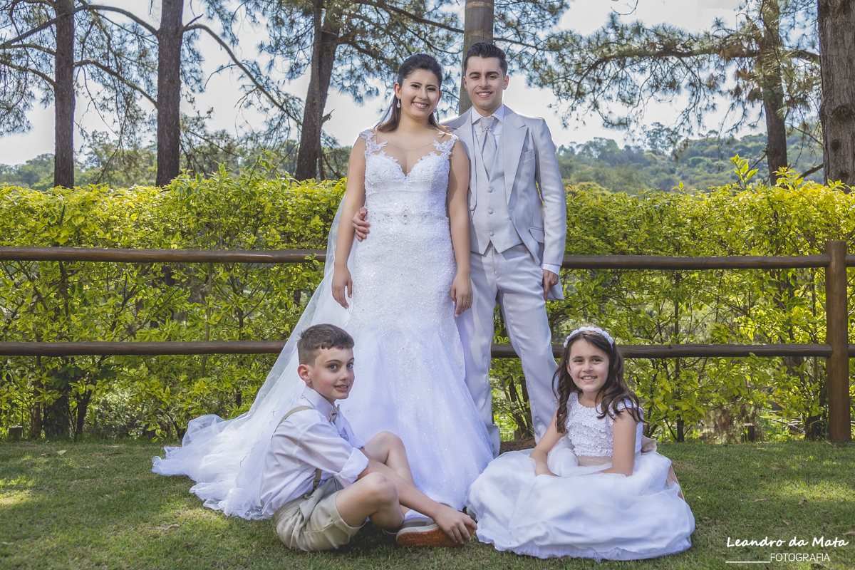 Ensaio externo dos Noivos