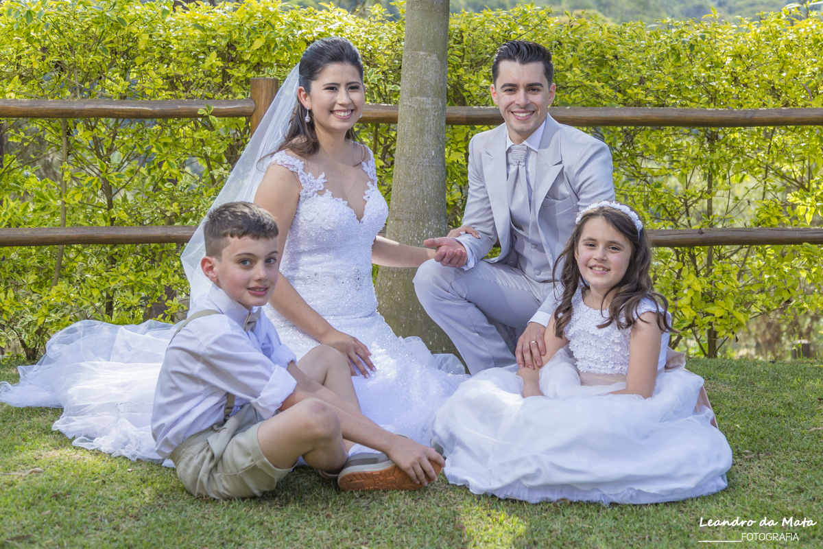 Ensaio externo dos Noivos