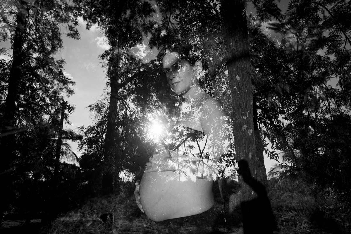 dupla exposição mãe