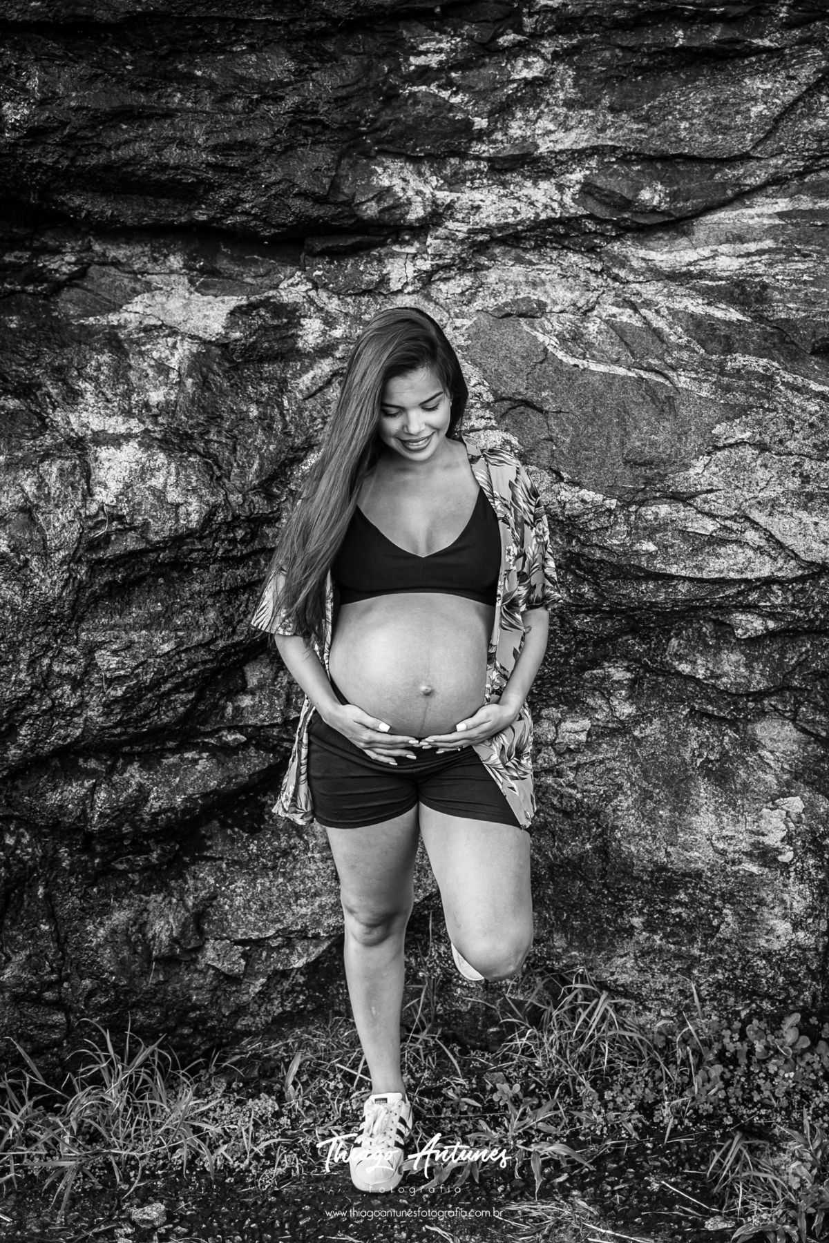 Ensaio de gestante - Mamãe Micaelly e Papai Fabrício - Barra da Tijuca, Grumari, Rio de Janeiro - Filha Laura - Fotografo infantil e de gestante Thiago Antunes