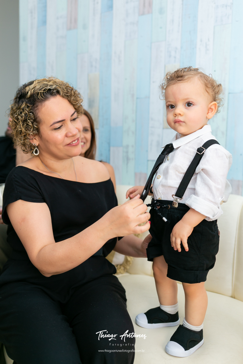 Festa infantil em casa - Lorenzo fez um ano - Vila da Penha, Rio de Janeiro - Tema infantil O Chefinho - Fotógrafo infantil Thiago Antunes