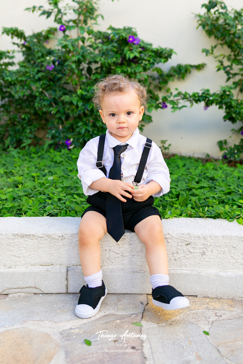 Festa infantil em casa - Lorenzo fez um ano - Vila da Penha, Rio de Janeiro - Tema infantil O Chefinho - Fotógrafo infantil Thiago Antunes