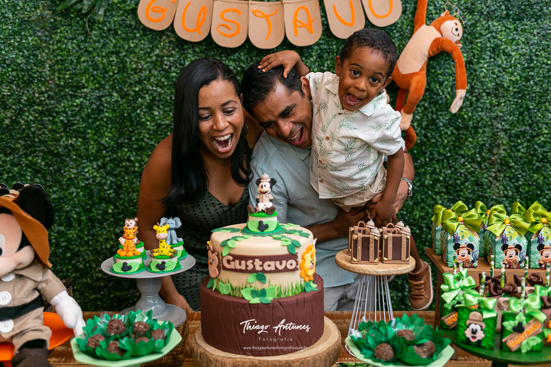 Festa infantil tema safari - Gustavo fez três anos - Botafogo Rio de Janeiro - Quintal Festas - Fotógrafo infantil Thiago Antunes