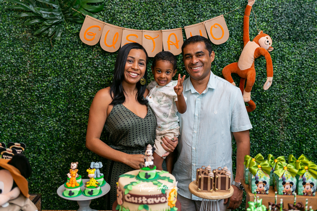 Festa infantil tema safari - Gustavo fez três anos - Botafogo Rio de Janeiro - Quintal Festas - Fotógrafo infantil Thiago Antunes