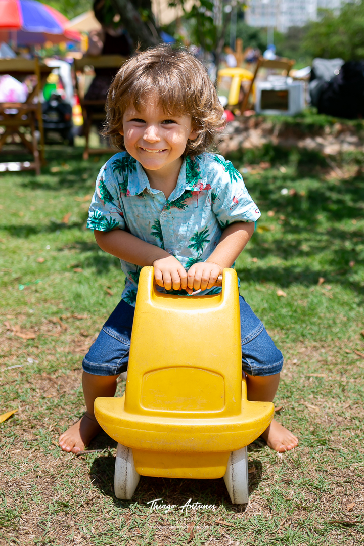Festa infantil do Arthur de três anos - Lagoa Rodrigo de Freitas, Rio de Janeiro - Tema Carros - Fotógrafo infantil Thiago Antunes