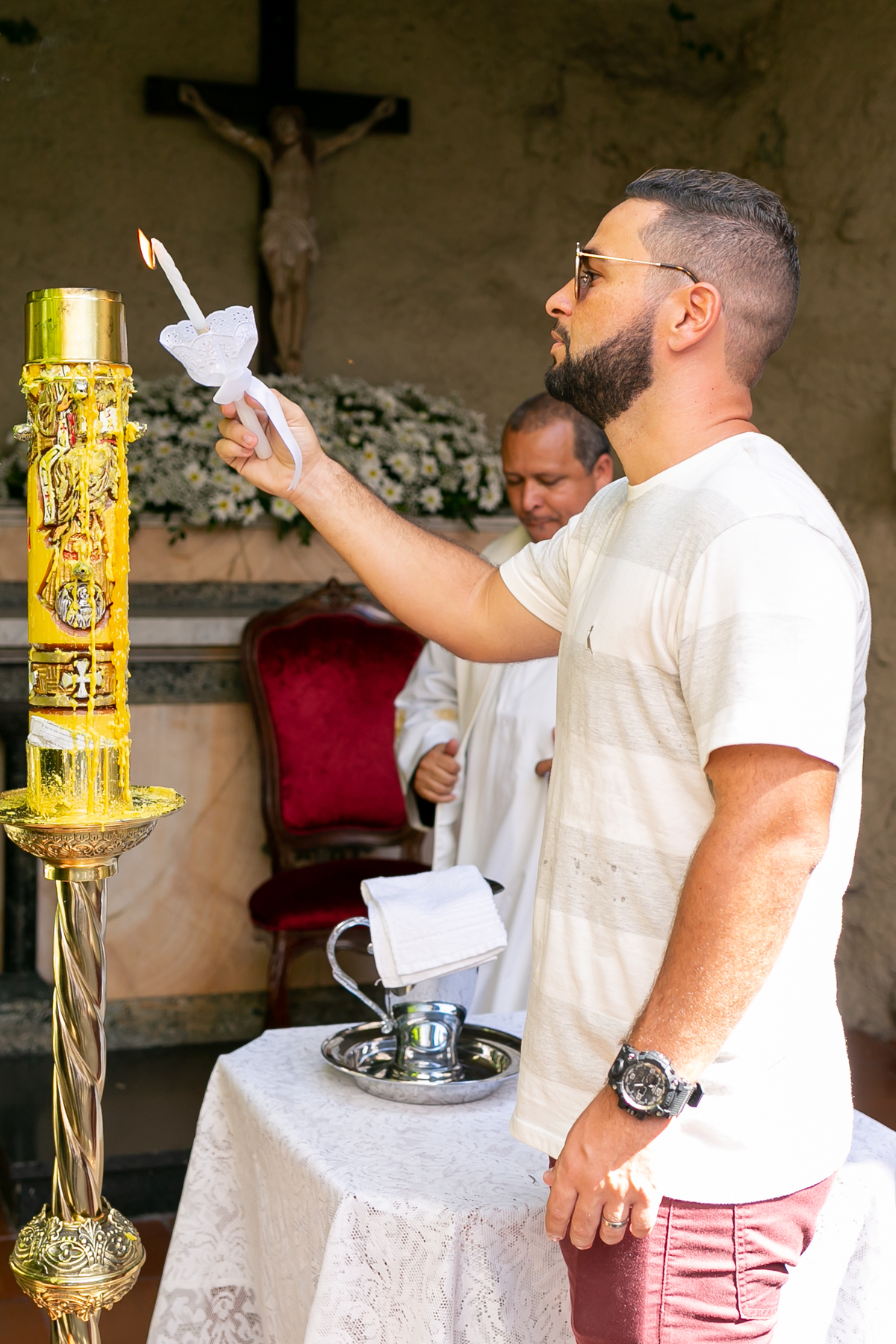 Batizado da Maria Júlia - Tijuca, Rio de Janeiro - Fotógrafo infantil Thiago Antunes no Rio de Janeiro
