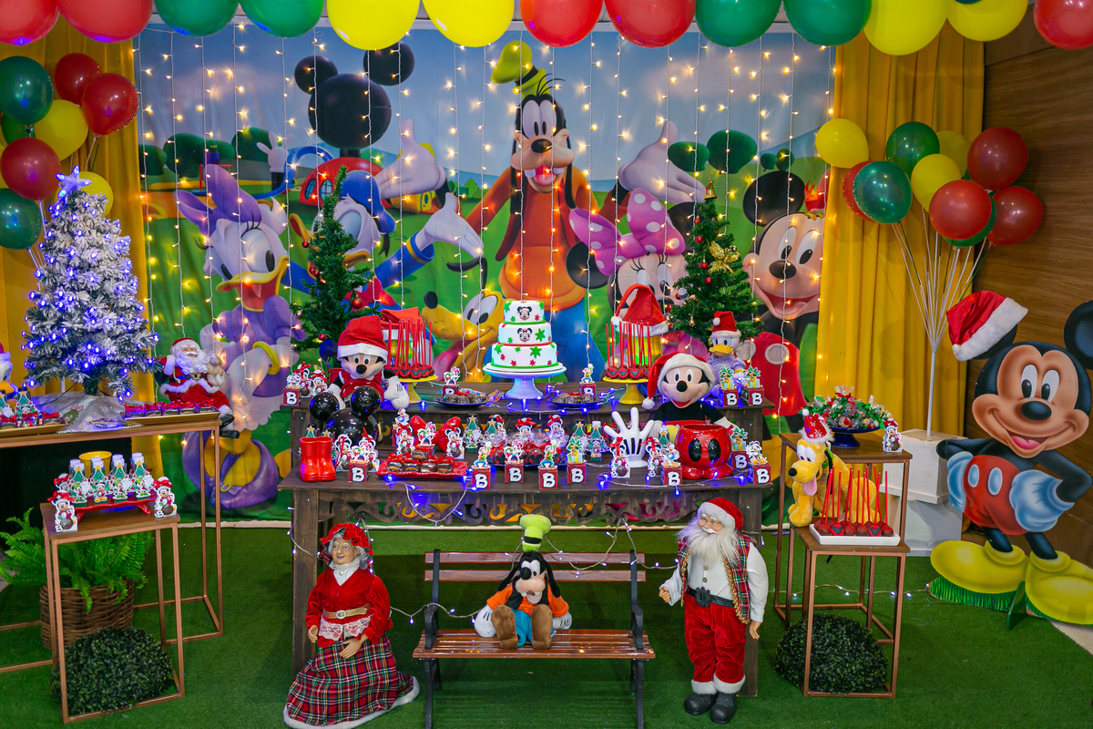 Festa infantil tema turma do Mickey, Bernardo fez três anos, Tijuca, Rio de Janeiro - Fotógrafo infantil Thiago Antunes