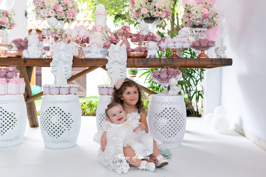 Batizado da Lara - Barra da Tijuca, Rio de Janeiro - Fotografo infantil de batizado Thiago Antunes em Rio de Janeiro