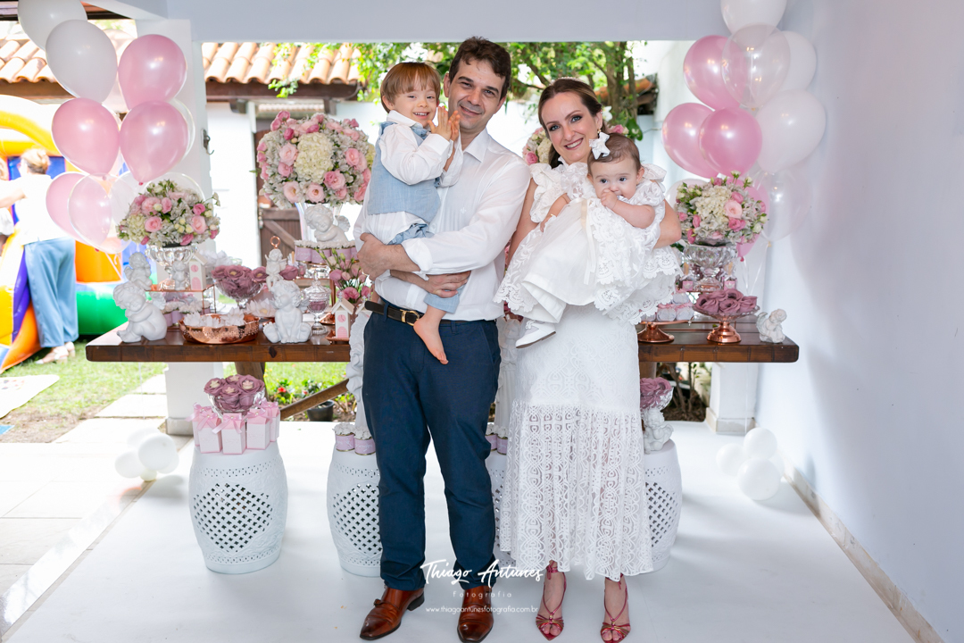 Batizado da Lara - Barra da Tijuca, Rio de Janeiro - Fotografo infantil de batizado Thiago Antunes em Rio de Janeiro