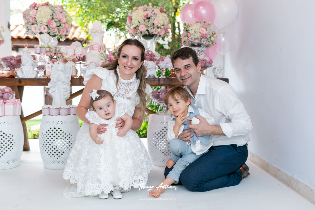 Batizado da Lara - Barra da Tijuca, Rio de Janeiro - Fotografo infantil de batizado Thiago Antunes em Rio de Janeiro