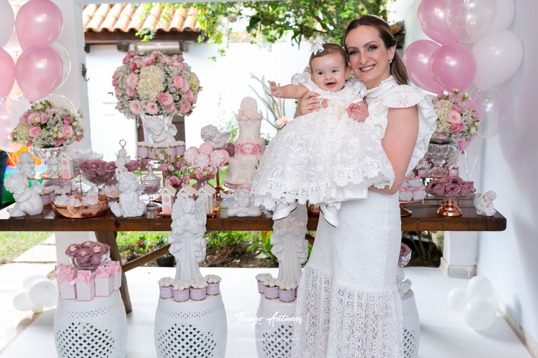 Batizado da Lara - Barra da Tijuca, Rio de Janeiro - Fotografo infantil de batizado Thiago Antunes em Rio de Janeiro