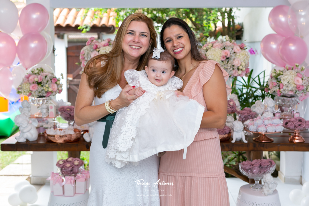 Batizado da Lara - Barra da Tijuca, Rio de Janeiro - Fotografo infantil de batizado Thiago Antunes em Rio de Janeiro