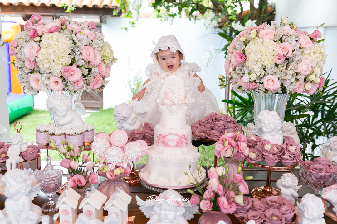 Batizado da Lara - Barra da Tijuca, Rio de Janeiro - Fotografo infantil de batizado Thiago Antunes em Rio de Janeiro