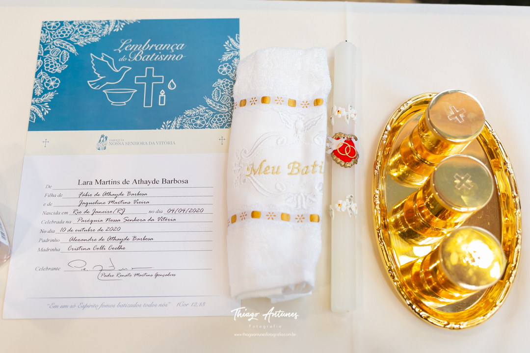 Batizado da Lara - Barra da Tijuca, Rio de Janeiro - Fotografo infantil de batizado Thiago Antunes em Rio de Janeiro