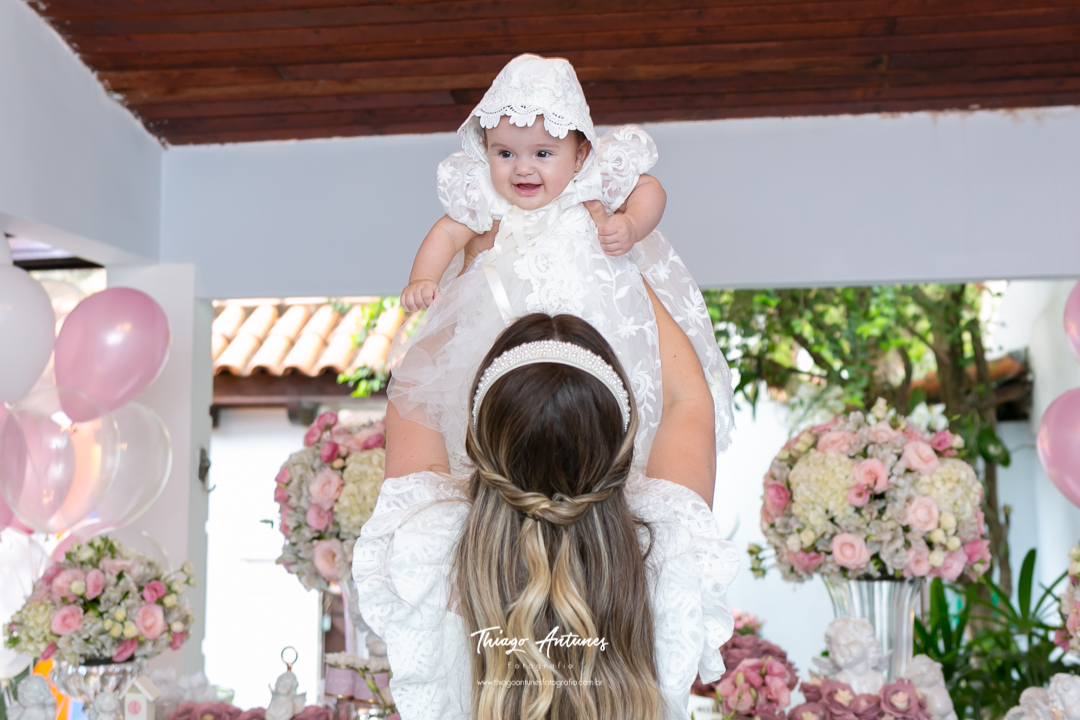 Batizado da Lara - Barra da Tijuca, Rio de Janeiro - Fotografo infantil de batizado Thiago Antunes em Rio de Janeiro