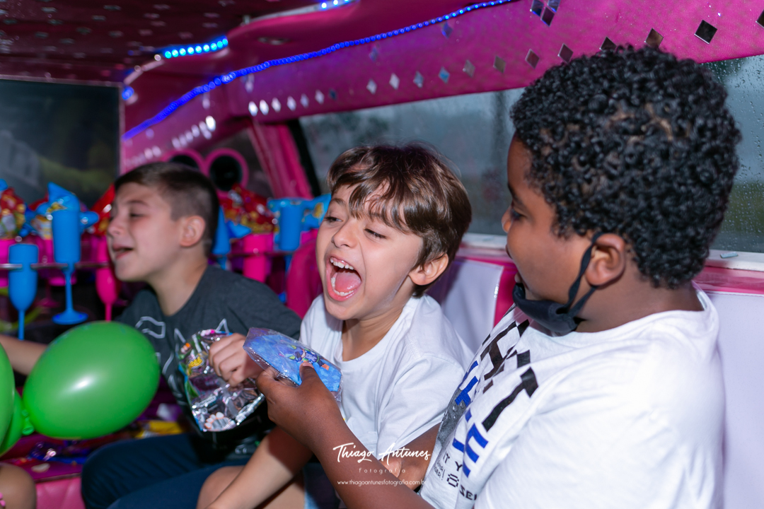 Henrique fez oito anos, festa infantil na Limusine - Niterói, Rio de Janeiro - Fotógrafo infantil Thiago Antunes