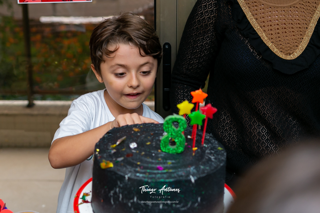 Henrique fez oito anos, festa infantil na Limusine - Niterói, Rio de Janeiro - Fotógrafo infantil Thiago Antunes