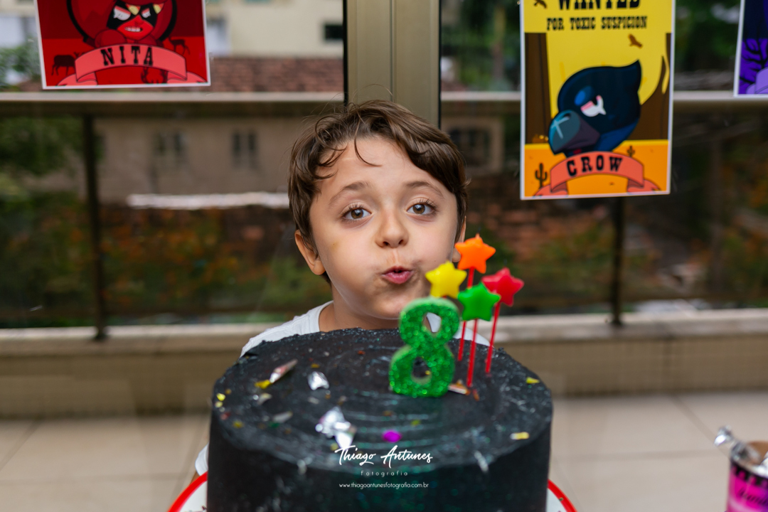 Henrique fez oito anos, festa infantil na Limusine - Niterói, Rio de Janeiro - Fotógrafo infantil Thiago Antunes