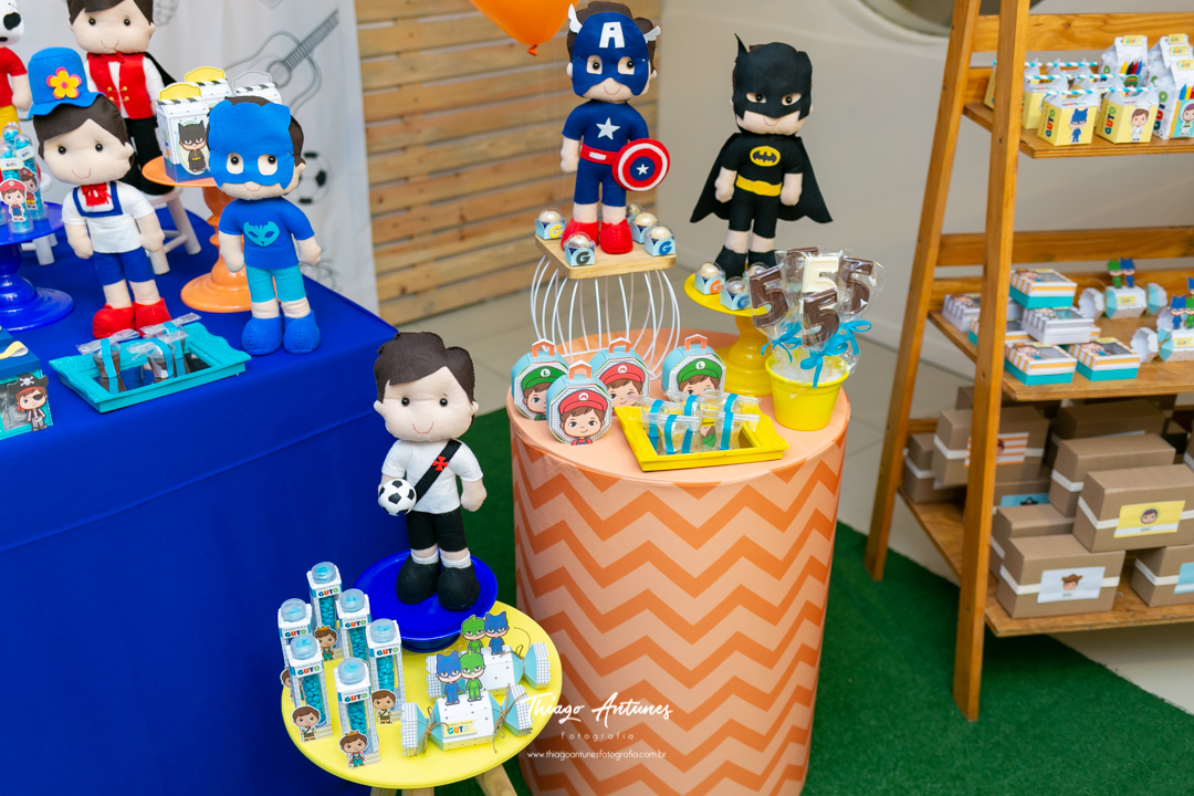 Festa do Gustavo de 5 anos - Joá, Rio de Janeiro, Casa de festas UniDuniTê - Fotografo infantil Thiago Antunes em Rio de Janeiro