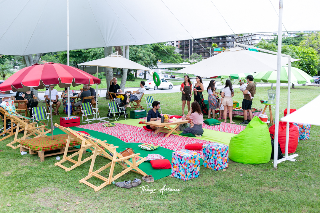 Festa da Lia de 1 ano - picnic pique nique - Lagoa Rodrigo de Freitas, Rio de Janeiro - Fotografo infantil Thiago Antunes em Rio de Janeiro