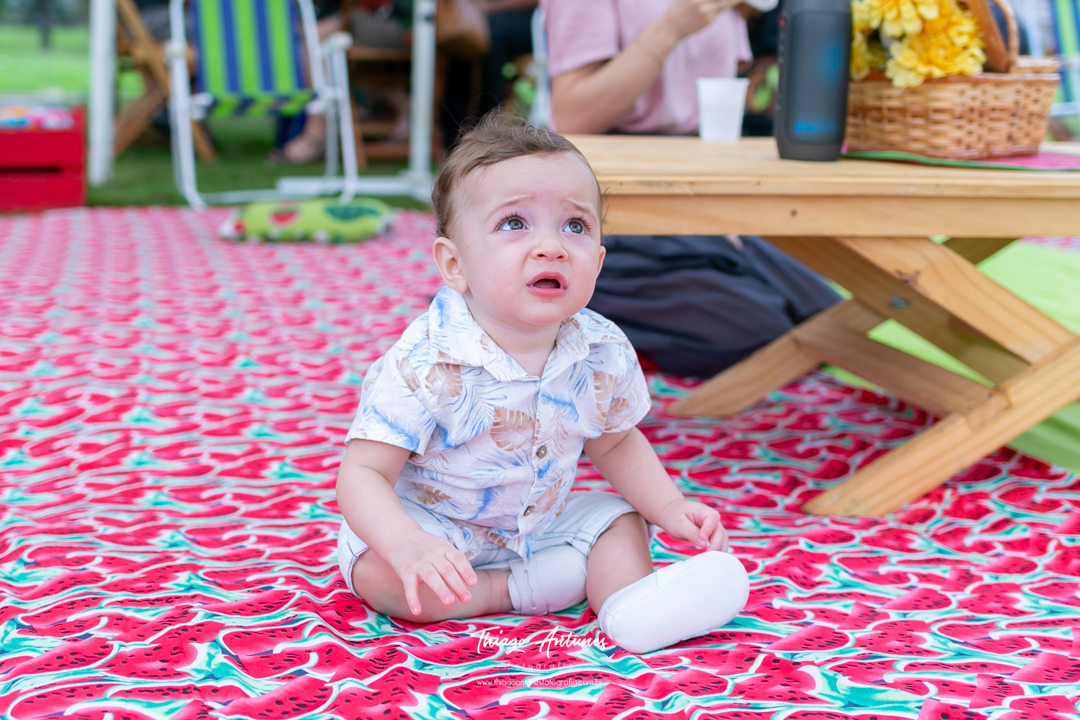 Festa da Lia de 1 ano - picnic pique nique - Lagoa Rodrigo de Freitas, Rio de Janeiro - Fotografo infantil Thiago Antunes em Rio de Janeiro