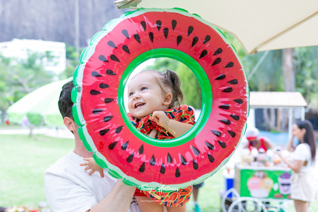 Festa da Lia de 1 ano - picnic pique nique - Lagoa Rodrigo de Freitas, Rio de Janeiro - Fotografo infantil Thiago Antunes em Rio de Janeiro