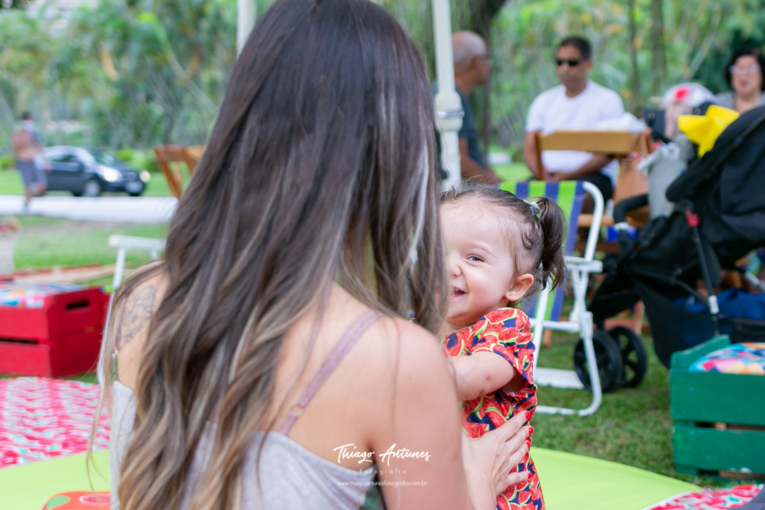 Festa da Lia de 1 ano - picnic pique nique - Lagoa Rodrigo de Freitas, Rio de Janeiro - Fotografo infantil Thiago Antunes em Rio de Janeiro