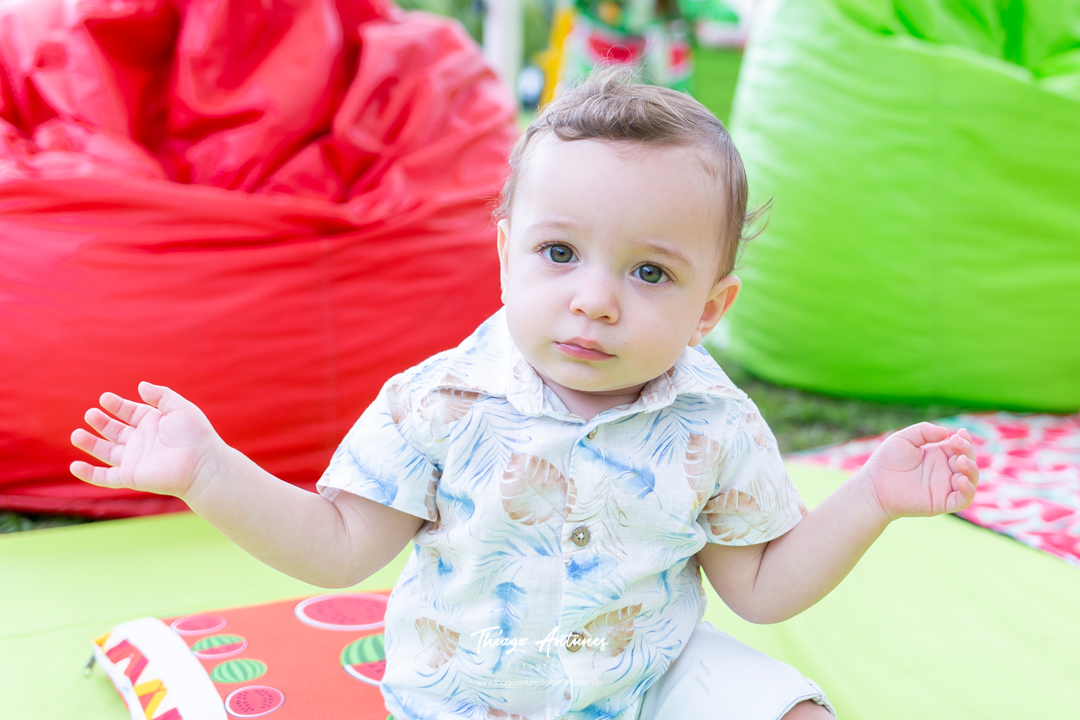 Festa da Lia de 1 ano - picnic pique nique - Lagoa Rodrigo de Freitas, Rio de Janeiro - Fotografo infantil Thiago Antunes em Rio de Janeiro