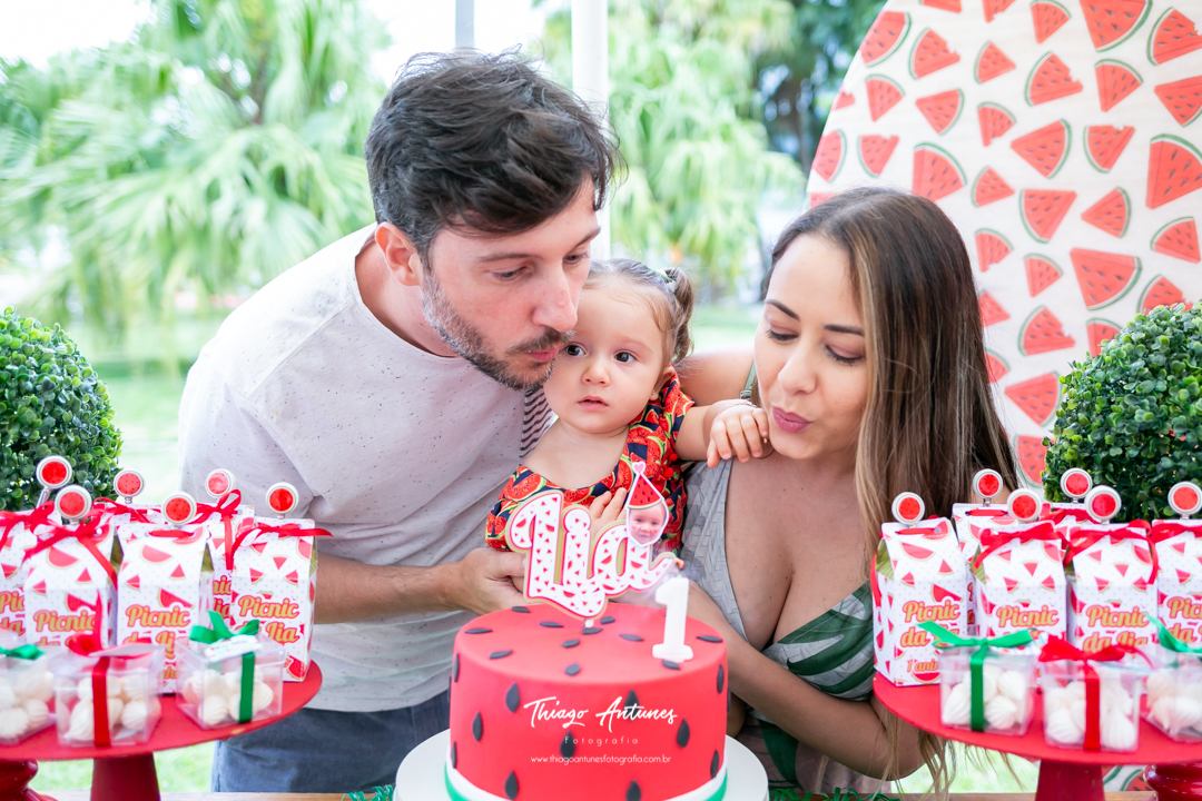 Festa da Lia de 1 ano - picnic pique nique - Lagoa Rodrigo de Freitas, Rio de Janeiro - Fotografo infantil Thiago Antunes em Rio de Janeiro