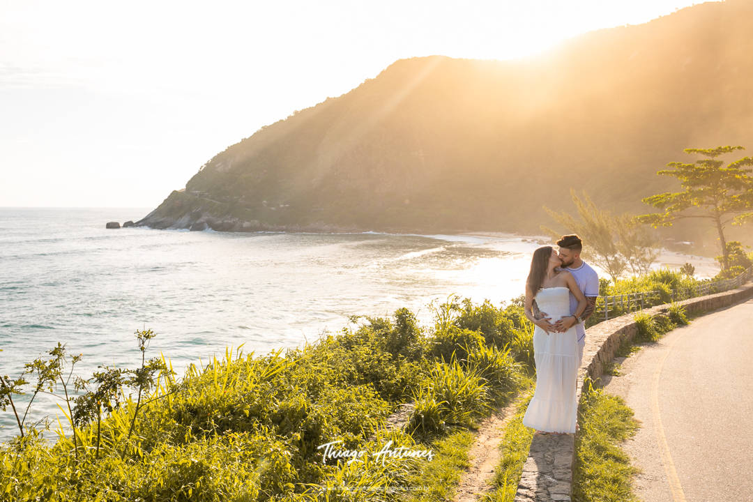 Ensaio gestante, revelação, ensaio família na praia, Fotógrafo Thiago Antunes em Rio de Janeiro