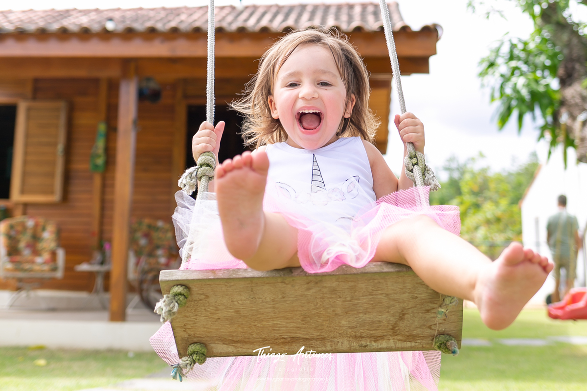 Festa da Cecília 3 anos - Recreio dos Bandeirantes, Rio de Janeiro - Fotografo infantil Thiago Antunes em Rio de Janeiro