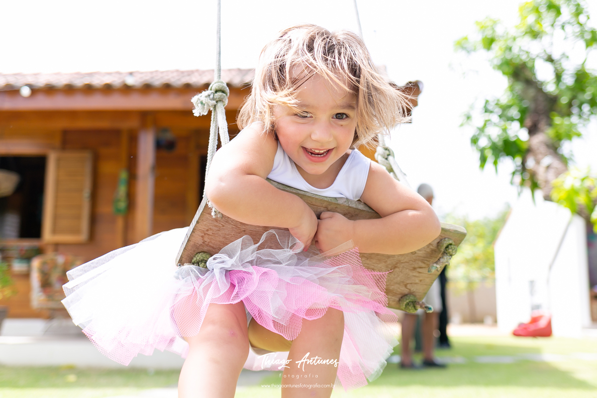 Festa da Cecília 3 anos - Recreio dos Bandeirantes, Rio de Janeiro - Fotografo infantil Thiago Antunes em Rio de Janeiro