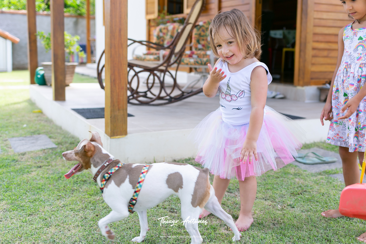 Festa da Cecília 3 anos - Recreio dos Bandeirantes, Rio de Janeiro - Fotografo infantil Thiago Antunes em Rio de Janeiro