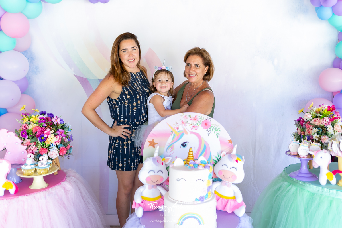Festa da Cecília 3 anos - Recreio dos Bandeirantes, Rio de Janeiro - Fotografo infantil Thiago Antunes em Rio de Janeiro