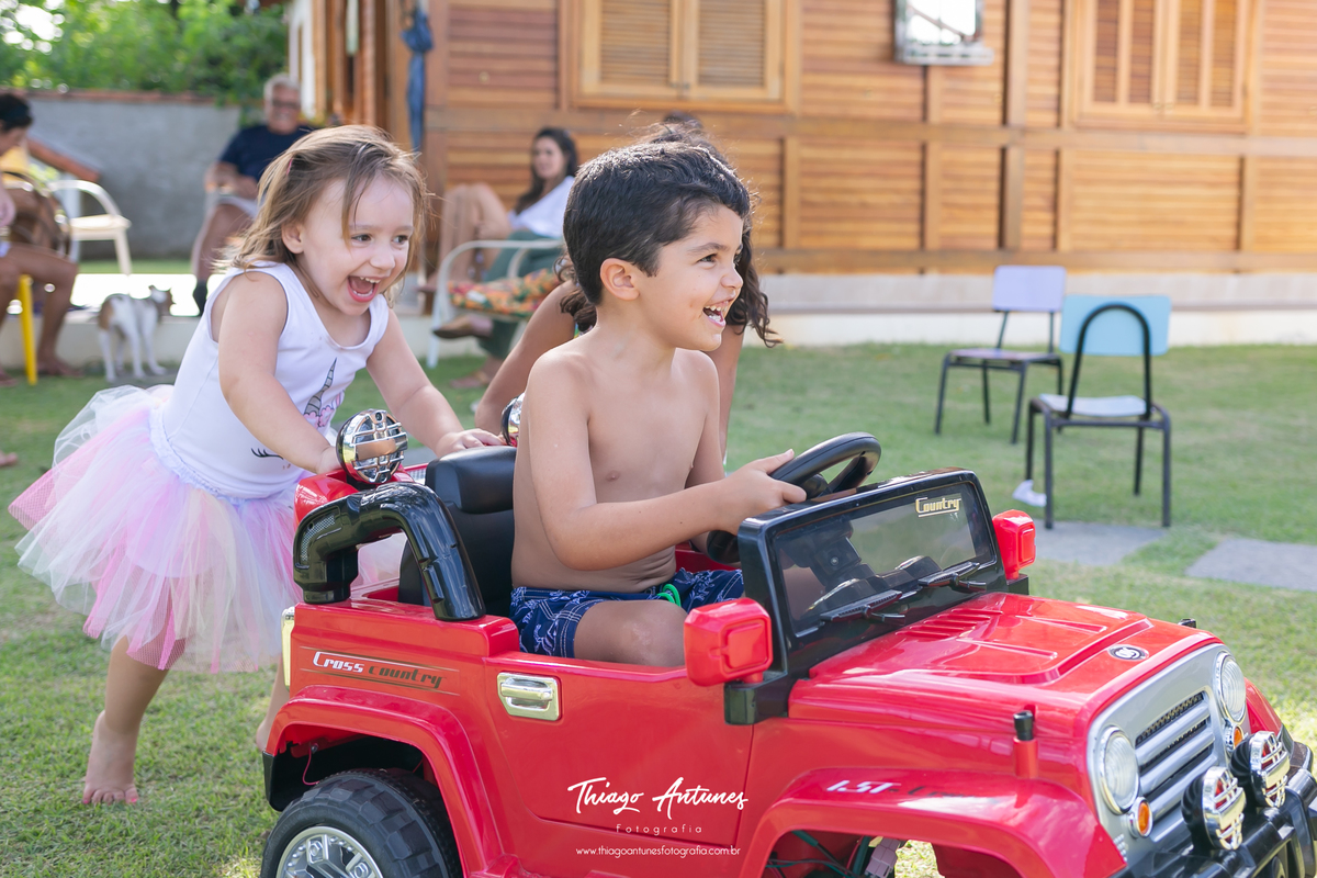 Festa da Cecília 3 anos - Recreio dos Bandeirantes, Rio de Janeiro - Fotografo infantil Thiago Antunes em Rio de Janeiro