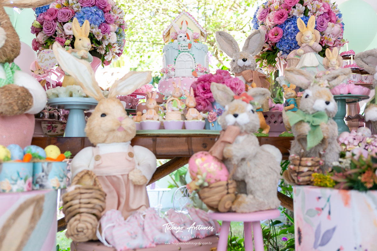 Festa infantil de um ano da Lara - Barra da Tijuca, Rio de Janeiro - Fotografo infantil Thiago Antunes em Rio de Janeiro