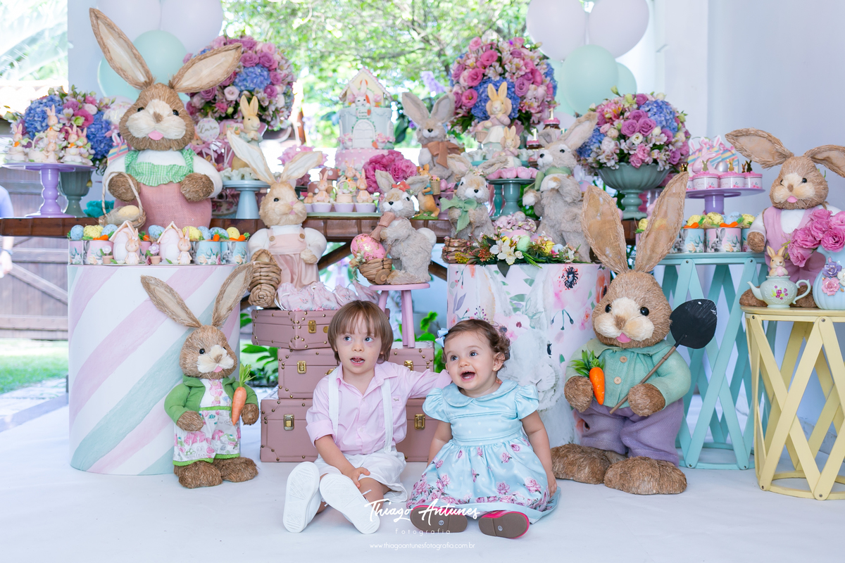 Festa infantil de um ano da Lara - Barra da Tijuca, Rio de Janeiro - Fotografo infantil Thiago Antunes em Rio de Janeiro