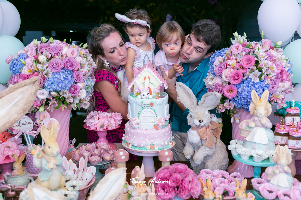 Festa infantil de um ano da Lara - Barra da Tijuca, Rio de Janeiro - Fotografo infantil Thiago Antunes em Rio de Janeiro