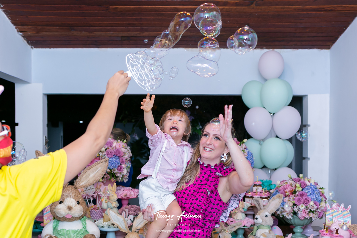 Festa infantil de um ano da Lara - Barra da Tijuca, Rio de Janeiro - Fotografo infantil Thiago Antunes em Rio de Janeiro