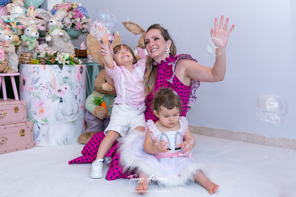 Festa infantil de um ano da Lara - Barra da Tijuca, Rio de Janeiro - Fotografo infantil Thiago Antunes em Rio de Janeiro