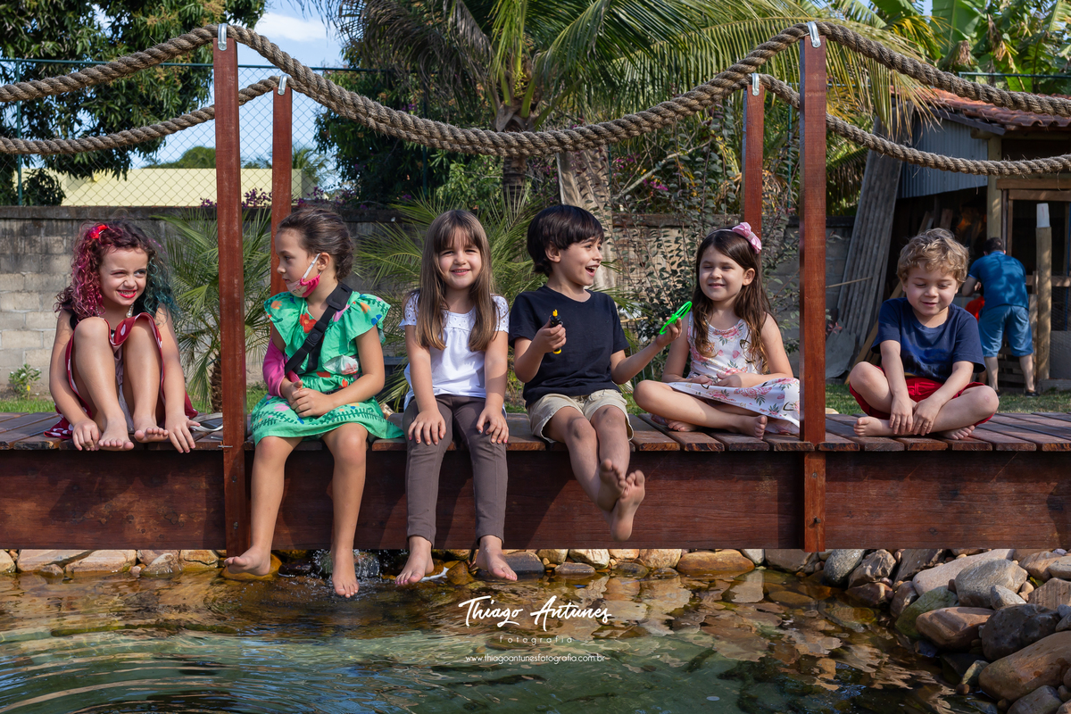 Festa infantil de cinco anos da Giovanna - Guaratiba, Rio de Janeiro - Fotografo infantil Thiago Antunes em Rio de Janeiro