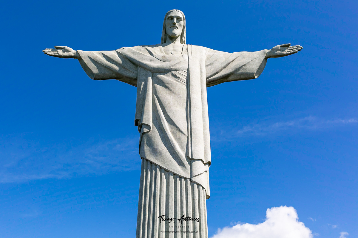 Batizado da Marina - Corcovado Cristo Redentor, Rio de Janeiro - Fotografo infantil de batizado Thiago Antunes em Rio de Janeiro