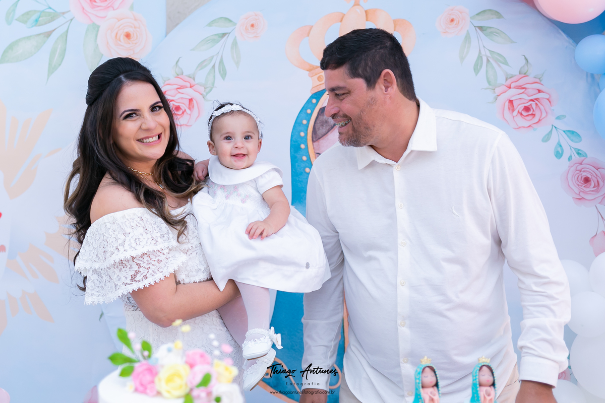 Batizado da Marina - Corcovado Cristo Redentor, Rio de Janeiro - Fotografo infantil de batizado Thiago Antunes em Rio de Janeiro