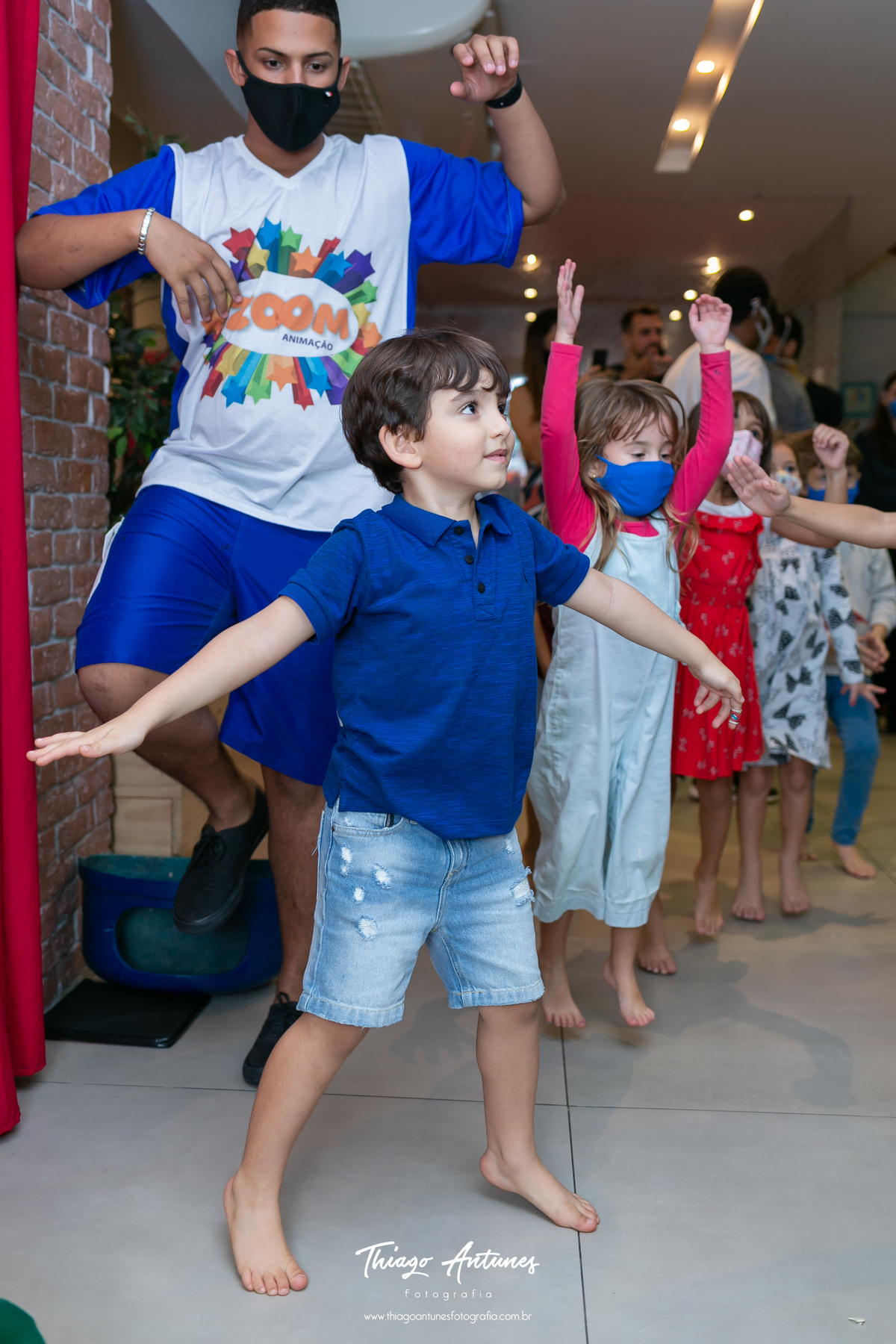 Festa infantil de cinco anos do Arthur - Espoleta Buffet, Botafogo, Rio de Janeiro - Fotografo infantil Thiago Antunes em Rio de Janeiro
