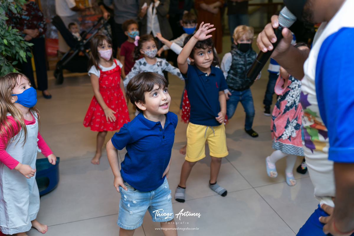 Festa infantil de cinco anos do Arthur - Espoleta Buffet, Botafogo, Rio de Janeiro - Fotografo infantil Thiago Antunes em Rio de Janeiro