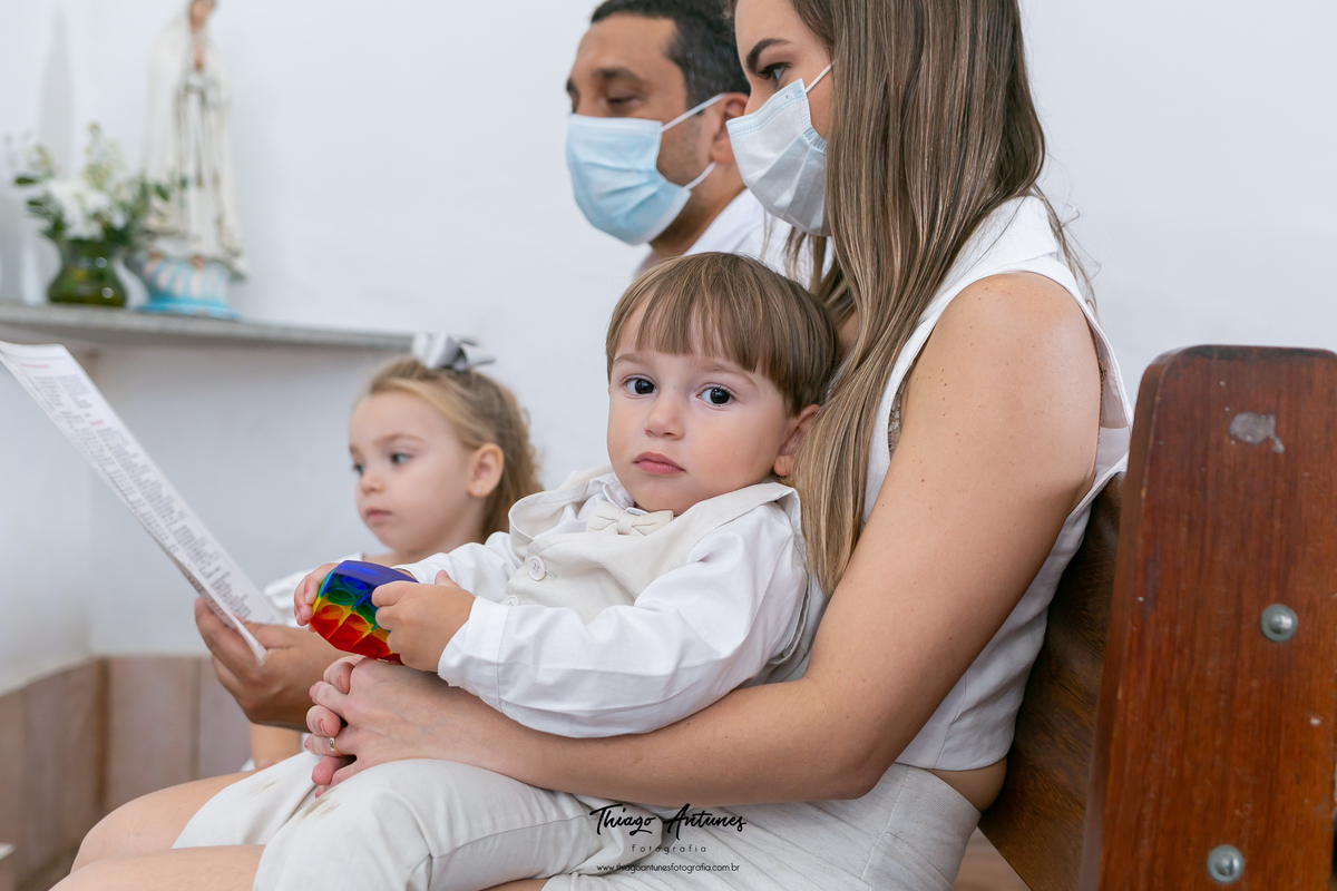 Batizado do Lucas - Capela Nossa Senhora de Montserrat, Vargem Pequena Rio de Janeiro - Fotografo infantil de batizado Thiago Antunes em Rio de Janeiro