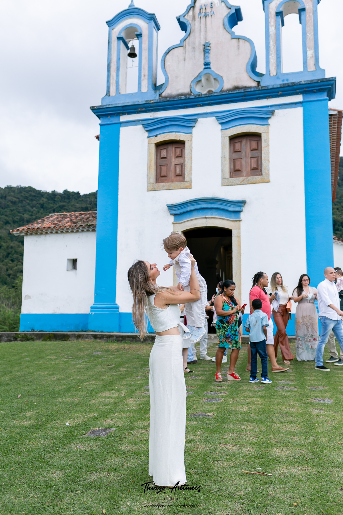 Batizado do Lucas - Capela Nossa Senhora de Montserrat, Vargem Pequena Rio de Janeiro - Fotografo infantil de batizado Thiago Antunes em Rio de Janeiro